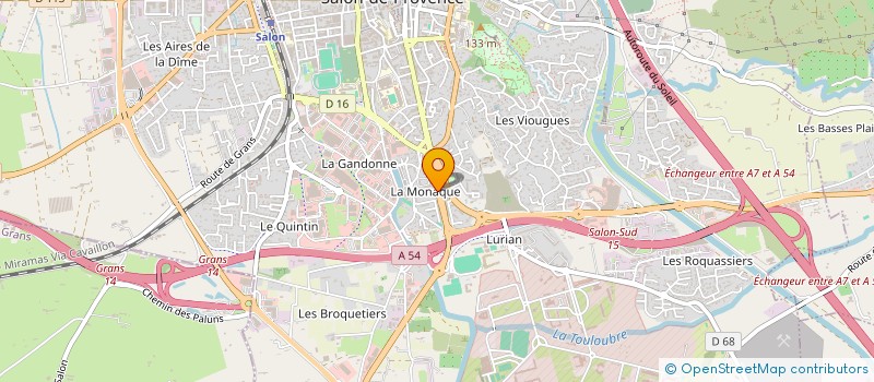 localisation de l'entreprise MADAME JESSICA ARTUS à SALON-DE-PROVENCE