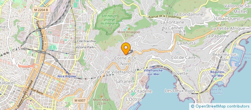 localisation de l'entreprise MADAME JESSICA ASIK à VILLEFRANCHE-SUR-MER