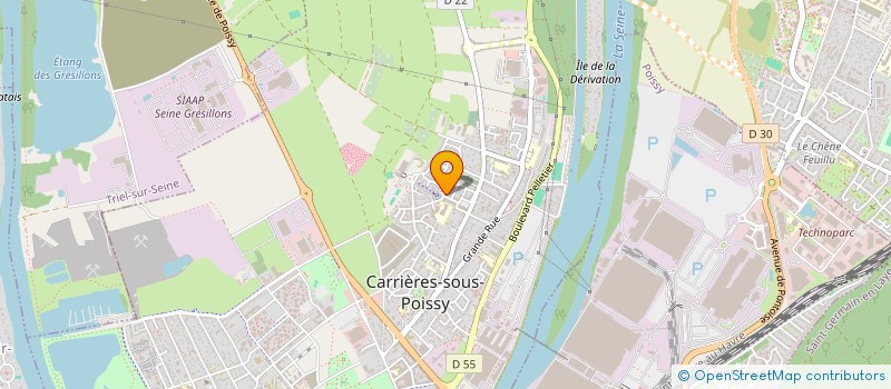 localisation de l'entreprise MADAME JESSICA ATTIVON  CARRIERES-SOUS-POISSY