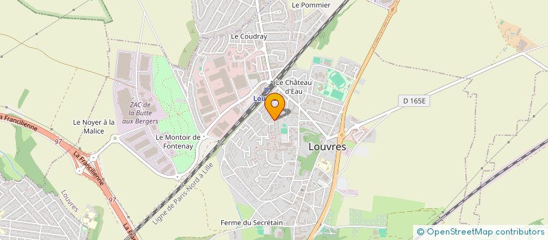 localisation de l'entreprise MADAME JESSICA AUGUSTIN à LOUVRES