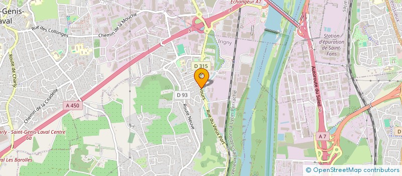 localisation de l'entreprise MADAME JESSICA BACON  IRIGNY