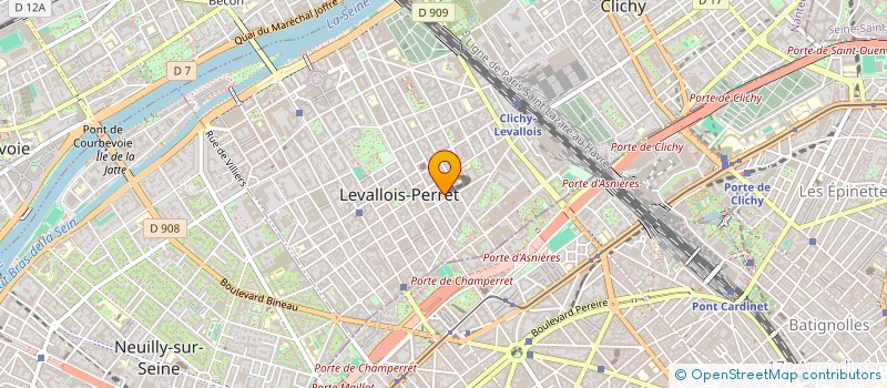 localisation de l'entreprise MADAME JESSICA BAKARI à LEVALLOIS-PERRET
