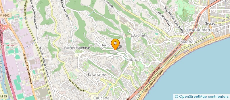 localisation de l'entreprise MADAME JESSICA BARBARA à NICE