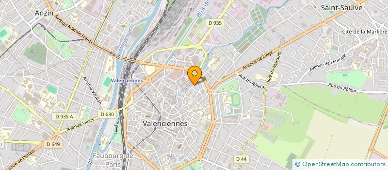 localisation de l'entreprise MADAME JESSICA BARBASSO à VALENCIENNES