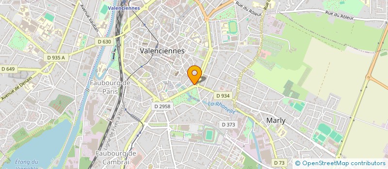 localisation de l'entreprise MADAME JESSICA BARBIER  VALENCIENNES