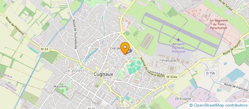 localisation de l'entreprise MADAME JESSICA BARILLI à VILLENEUVE-TOLOSANE