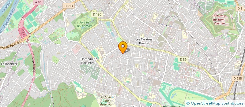 localisation de l'entreprise MADAME JESSICA BAUDON à RUEIL-MALMAISON