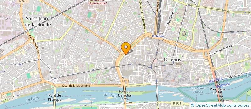 localisation de l'entreprise MADAME JESSICA BEAUJARD à ORLEANS