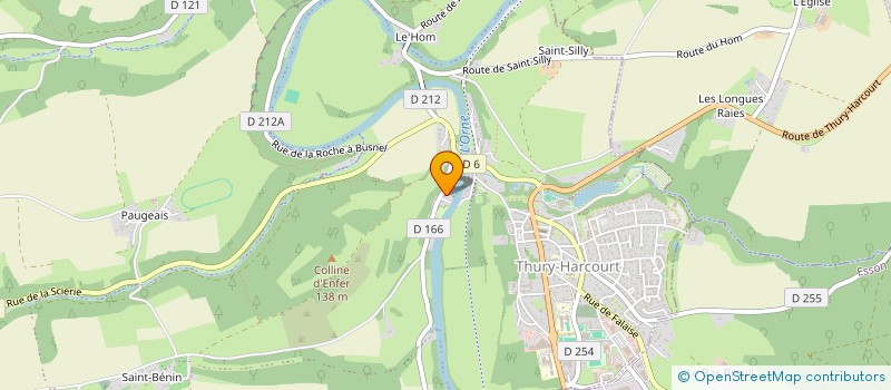 localisation de l'entreprise MADAME JESSICA BEN AHMED  THURY-HARCOURT-LE-HOM