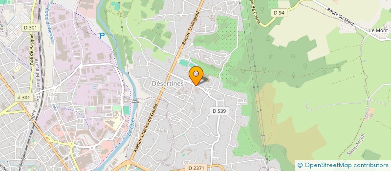 localisation de l'entreprise MADAME JESSICA BERTHE  DESERTINES