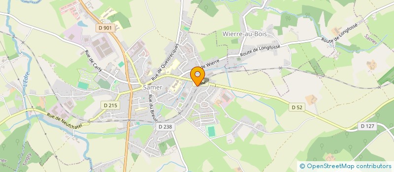 localisation de l'entreprise MADAME JESSICA BEUTIN  COURSET