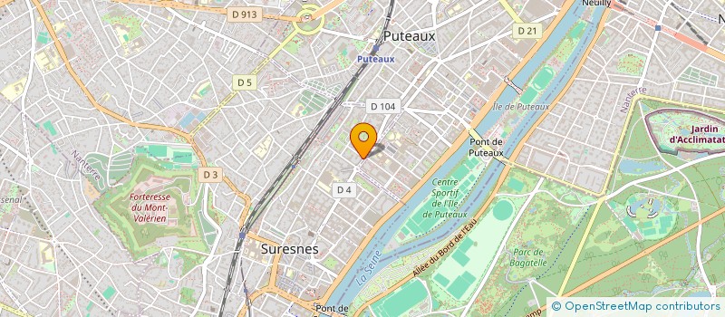 localisation de l'entreprise MADAME JESSICA BITTON à SURESNES
