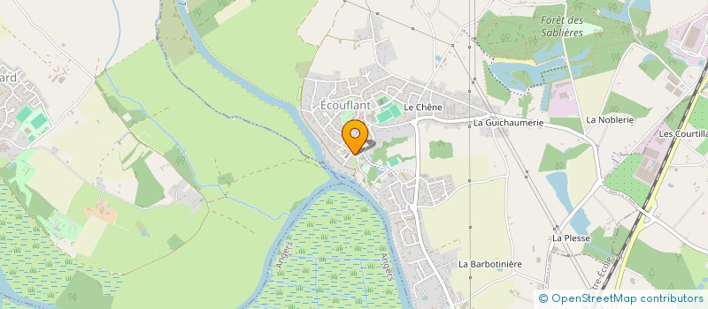 localisation de l'entreprise MADAME JESSICA BIZIEN  ECOUFLANT