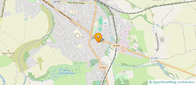 localisation de l'entreprise MADAME JESSICA BOHN  JARNY