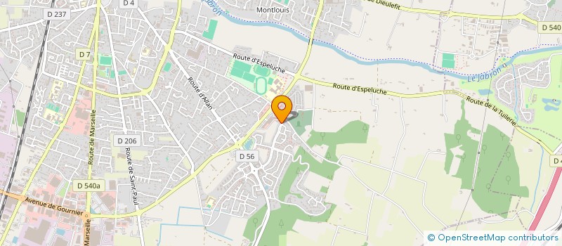 localisation de l'entreprise MADAME JESSICA BOISSIN  MONTELIMAR