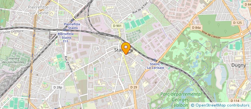 localisation de l'entreprise MADAME JESSICA BOLBEC à STAINS