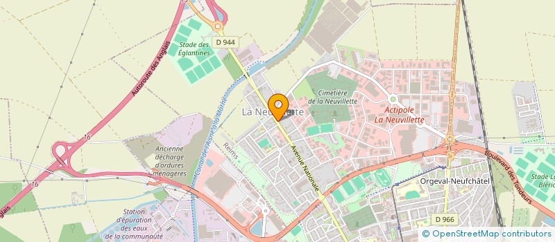 localisation de l'entreprise MADAME JESSICA BONHUIL  REIMS