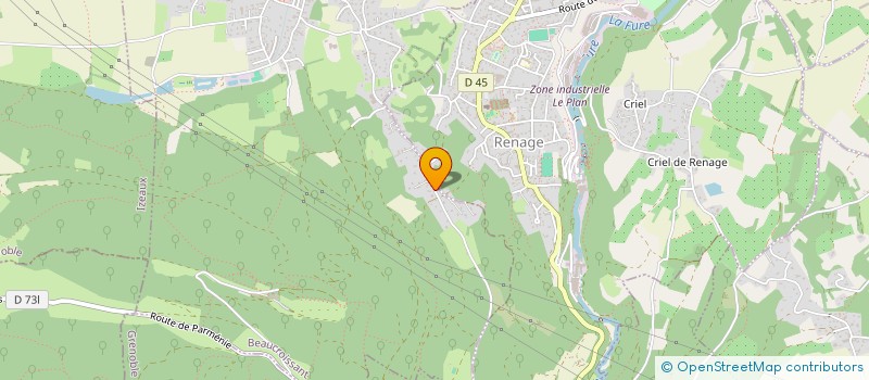 localisation de l'entreprise MADAME JESSICA BONNARDON  BEAUCROISSANT