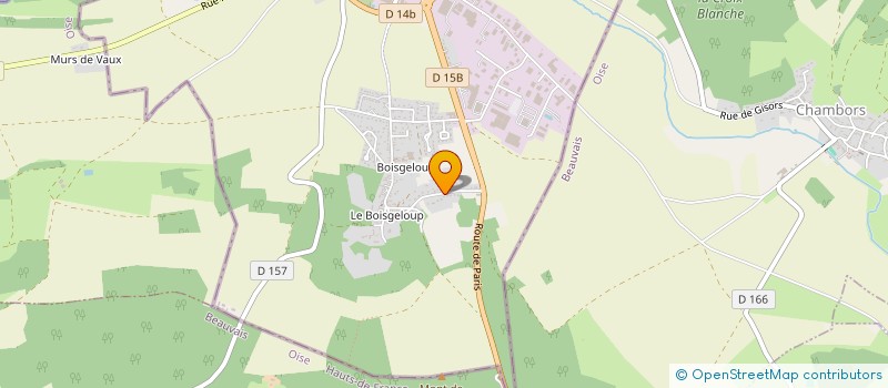 localisation de l'entreprise MADAME JESSICA BONNET  GISORS