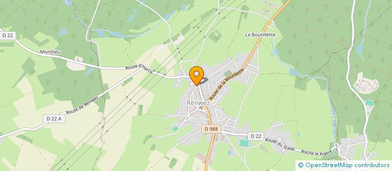 localisation de l'entreprise MADAME JESSICA BOTTE  RENWEZ