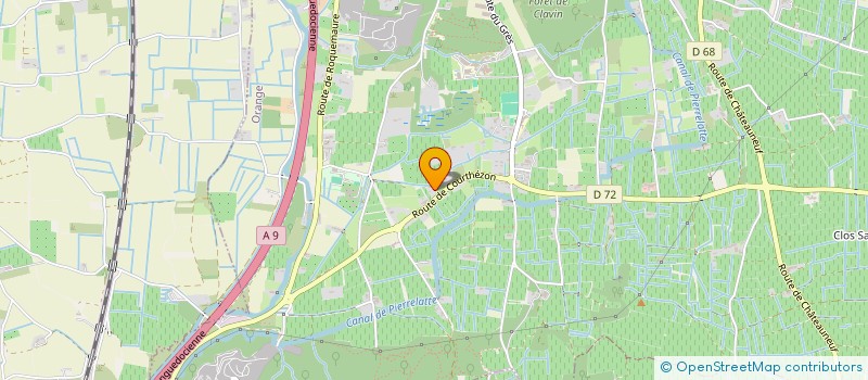 localisation de l'entreprise MADAME JESSICA BOUKIYOU  ORANGE