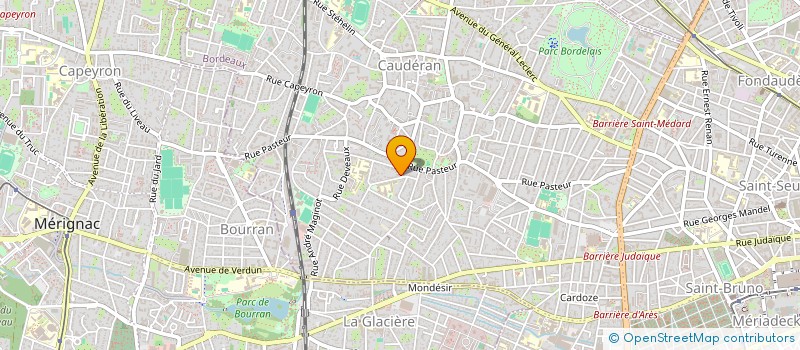 localisation de l'entreprise MADAME JESSICA BOZZO  BORDEAUX