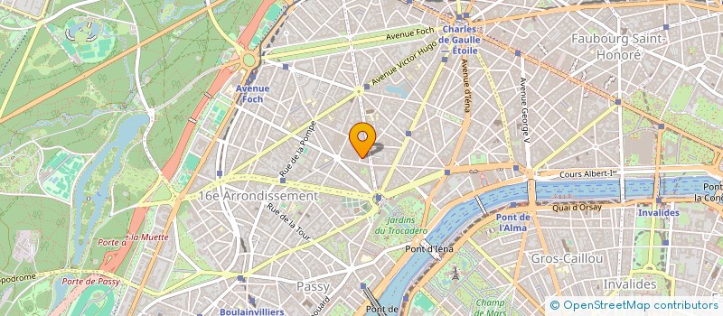 localisation de l'entreprise MADAME JESSICA BRAHAMI  PARIS