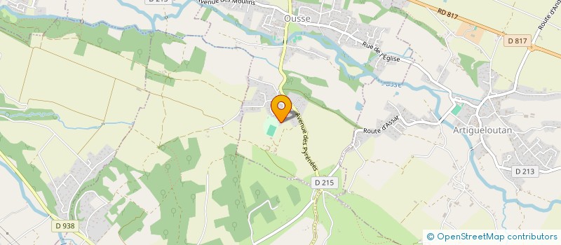 localisation de l'entreprise MADAME JESSICA BRULTEY  OUSSE