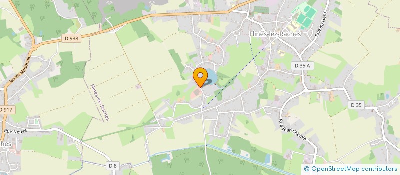 localisation de l'entreprise MADAME JESSICA BRYLAK  FLINES-LEZ-RACHES