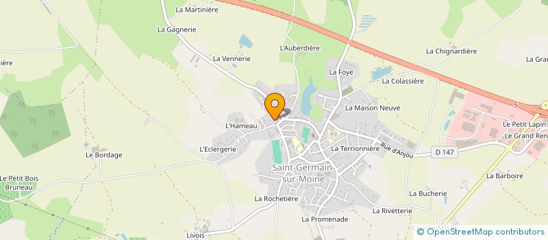 localisation de l'entreprise MADAME JESSICA BULGARELLI à SEVREMOINE