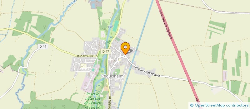 localisation de l'entreprise MADAME JESSICA CABRERA  REGUISHEIM