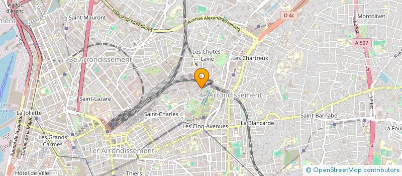 localisation de l'entreprise MADAME JESSICA CABRIT à MARSEILLE