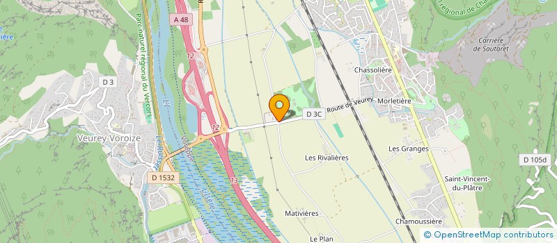 localisation de l'entreprise MADAME JESSICA CANNISTRARO  VOREPPE