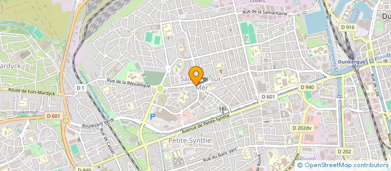 localisation de l'entreprise MADAME JESSICA CAPELLE à DUNKERQUE