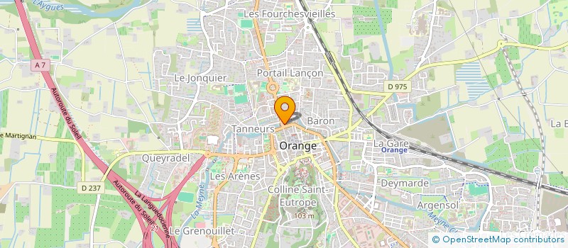 localisation de l'entreprise MADAME JESSICA CAPELLE  ORANGE