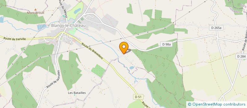 localisation de l'entreprise MADAME JESSICA CARABY  BLANGY-LE-CHATEAU