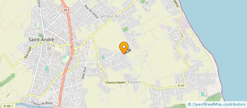 localisation de l'entreprise MADAME JESSICA CARLIER  SAINT-ANDRE