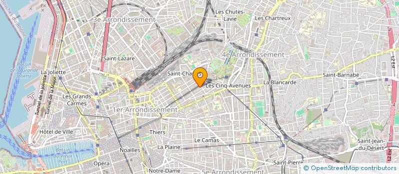 localisation de l'entreprise MADAME JESSICA CERBELLE  MARSEILLE