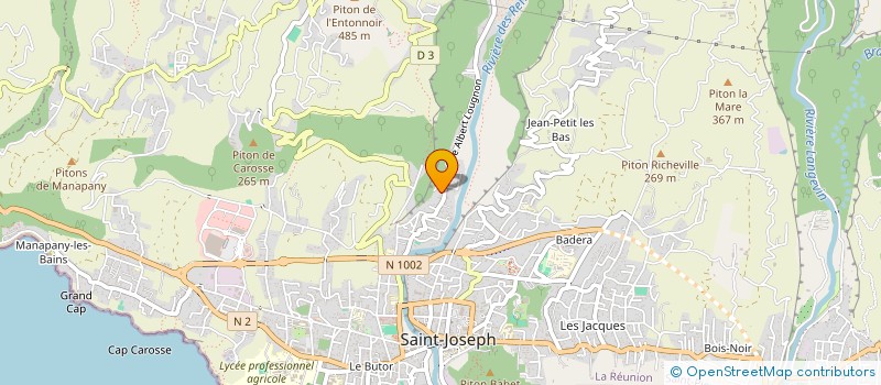 localisation de l'entreprise MADAME JESSICA CHAMAND  SAINT-JOSEPH