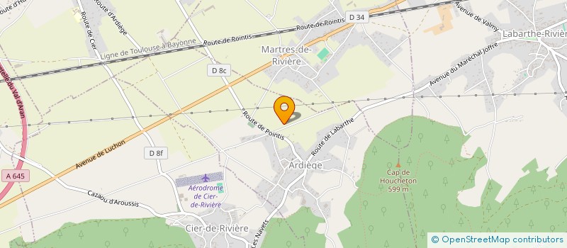 localisation de l'entreprise MADAME JESSICA CHAMPIN  ARDIEGE