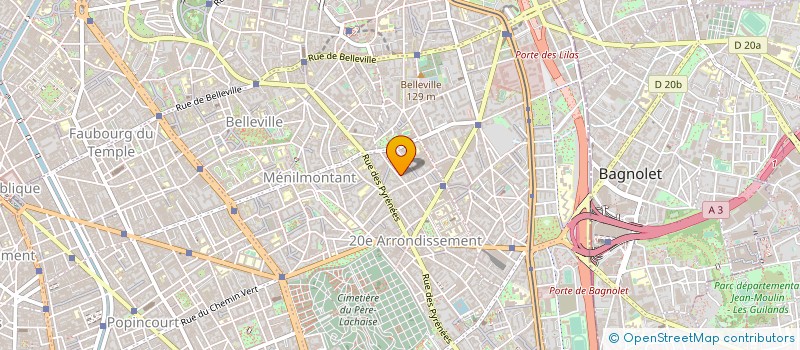 localisation de l'entreprise MADAME JESSICA CHAN  PARIS