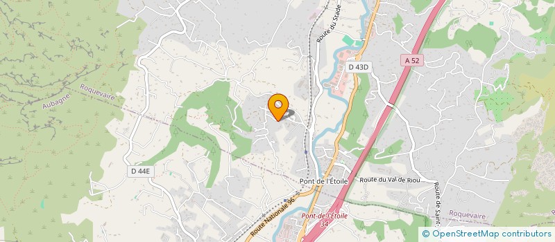 localisation de l'entreprise MADAME JESSICA CHAPUIS  ROQUEVAIRE