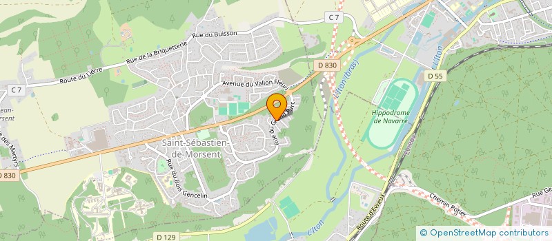 localisation de l'entreprise MADAME JESSICA CHARLES  SAINT-SEBASTIEN-DE-MORSENT