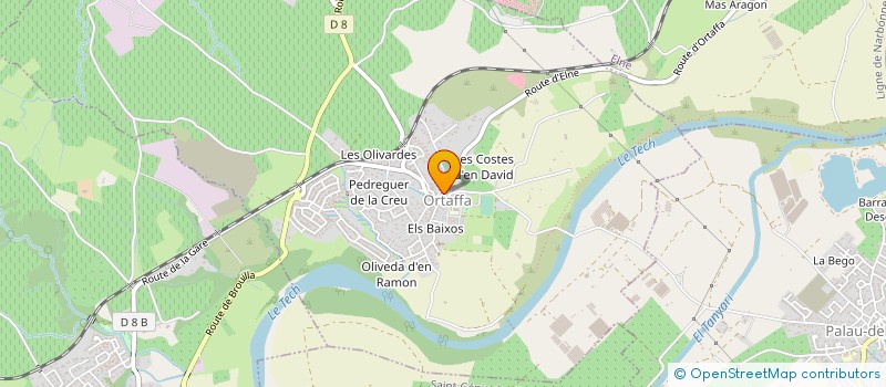 localisation de l'entreprise MADAME JESSICA CHARLES  ORTAFFA