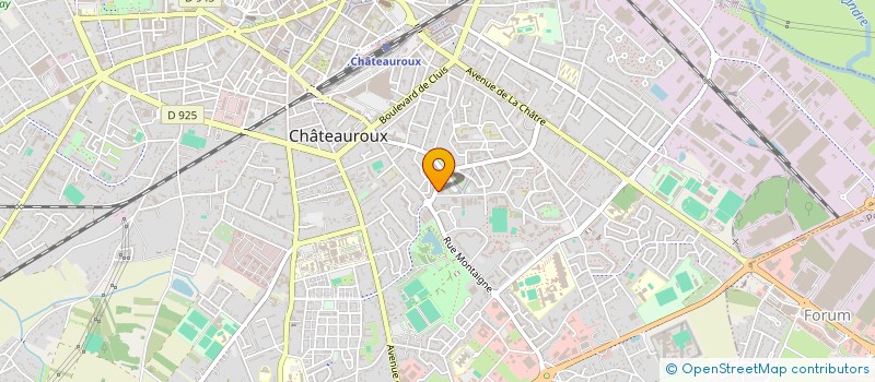 localisation de l'entreprise MADAME JESSICA CHARLOSSE à CHATEAUROUX