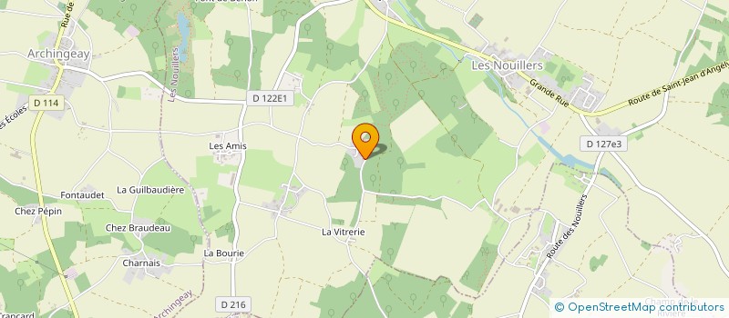 localisation de l'entreprise MADAME JESSICA CHASSERIAUD  LES NOUILLERS
