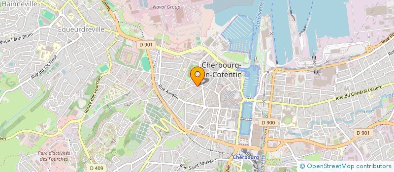 localisation de l'entreprise MADAME JESSICA CHATEL  CHERBOURG-EN-COTENTIN