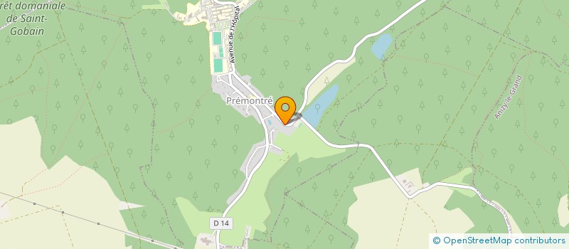 localisation de l'entreprise MADAME JESSICA CHATELAIN  COURMELLES