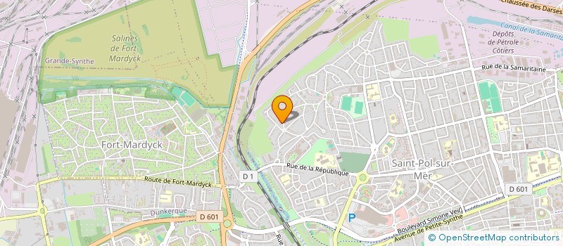 localisation de l'entreprise MADAME JESSICA CHOIN à DUNKERQUE