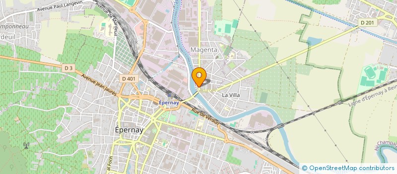 localisation de l'entreprise MADAME JESSICA CHOPIN  MAGENTA